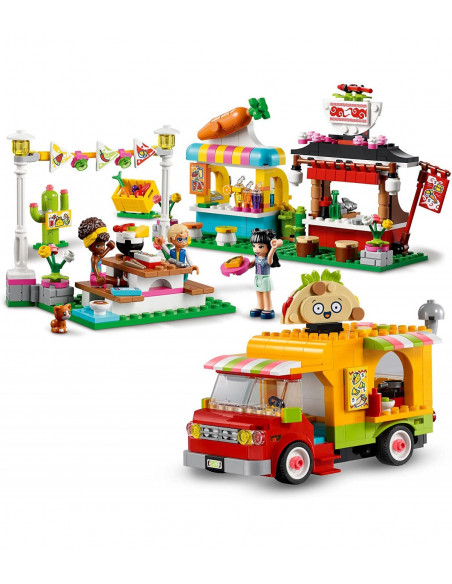 Lego Friends Piata Cu Mancare Stradala 41701,41701