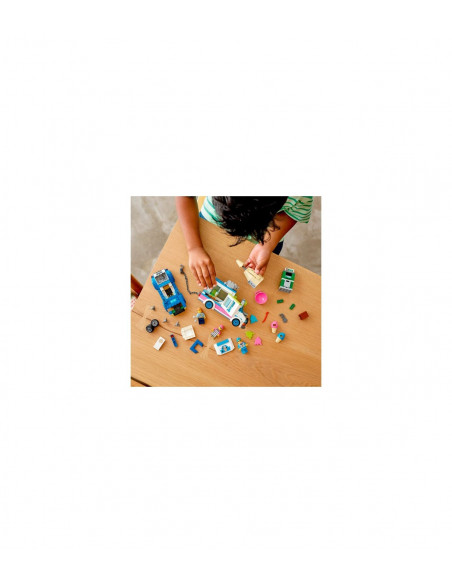 Lego City Politia In Urmarirea Furgonetei Cu Inghetata