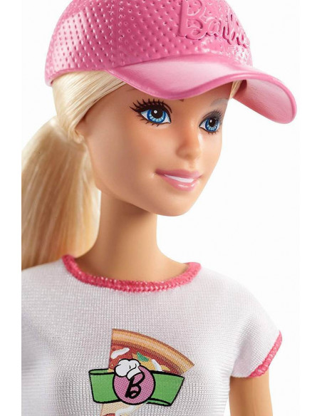Set Pizzerie Barbie Cu Papusa,MTFHR09