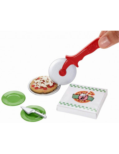 Set Pizzerie Barbie Cu Papusa,MTFHR09
