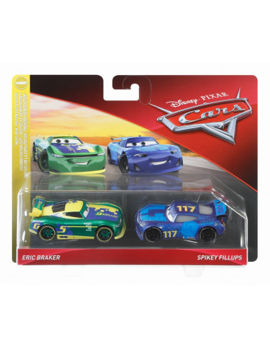 Cars 3 Personaj Die Cast Pachet 2 Masini Eric Braker Si Spikey