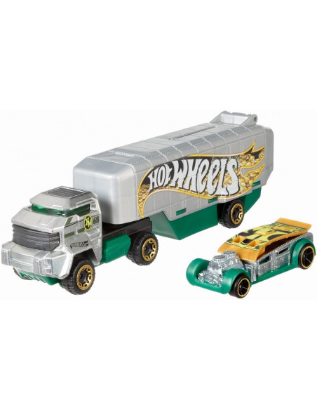 Hot Wheels Set Camion Si Masina Bank Roller,MTBDW51_FKW87