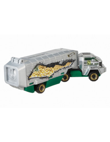 Hot Wheels Set Camion Si Masina Bank Roller,MTBDW51_FKW87