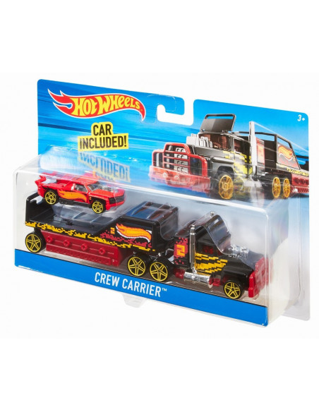 Hot Wheels Set Camion Si Masina Sport Crew Carrier,MTBDW51_DXB42