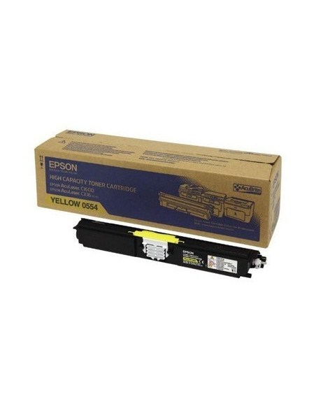 Cartus Toner Original Epson C13S050554 Yellow, 2700
