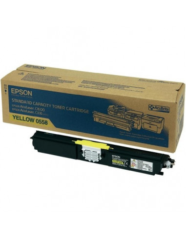 Cartus Toner Original Epson C13S050558 Yellow, 1600