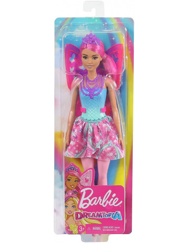 Barbie Papusa Printesa Dreamtopia Zane Cu Par Roz Si