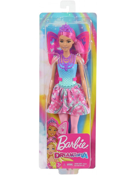 Barbie Papusa Printesa Dreamtopia Zane Cu Par Roz Si