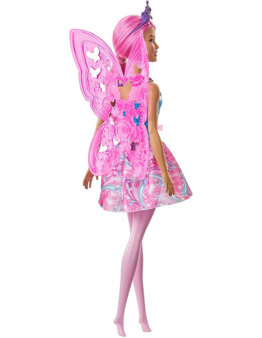 Barbie Papusa Printesa Dreamtopia Zane Cu Par Roz Si