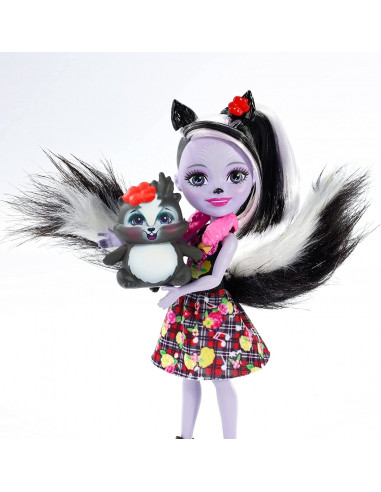 Enchantimals Papusi Cu Animalute Sage Skunk &