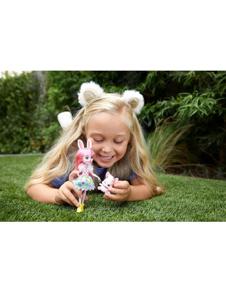 Enchantimals Papusi Cu Animalute Bree Bunny &