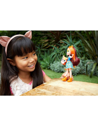 Enchantimals Papusi Cu Animalute Felicity Fox &