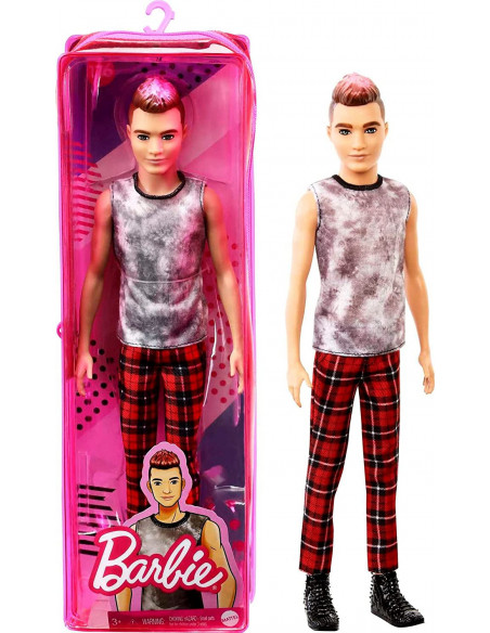 Papusa Baiat Fashionistas Cu Tinuta Punk,MTDWK44_GVY29