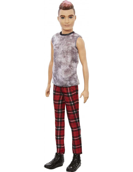 Papusa Baiat Fashionistas Cu Tinuta Punk,MTDWK44_GVY29