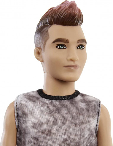 Papusa Baiat Fashionistas Cu Tinuta Punk,MTDWK44_GVY29
