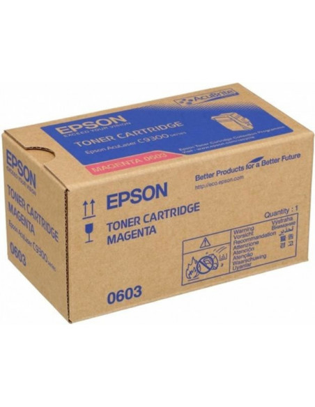 Cartus Toner Original Epson C13S050603 Magenta, 7500