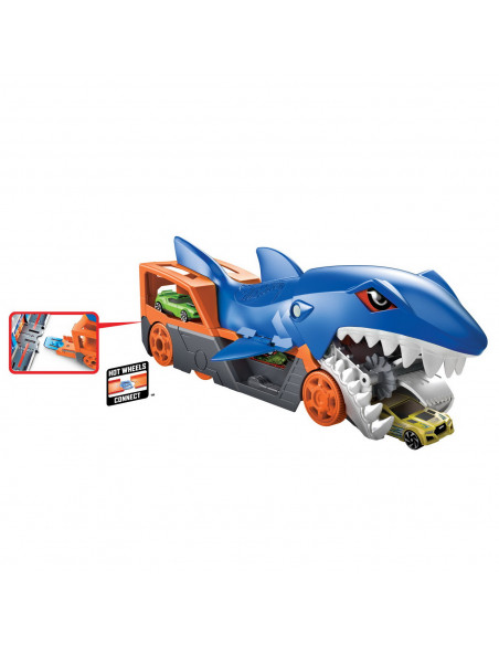 Hot Wheels Transportator Rechin Cu Masinuta Inclusa,MTGVG36