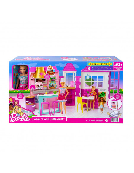 Barbie Set De Joaca Restaurant,MTHBB91