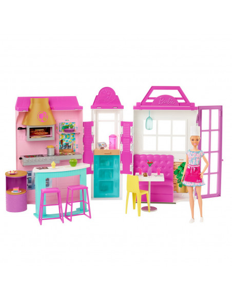 Barbie Set De Joaca Restaurant,MTHBB91
