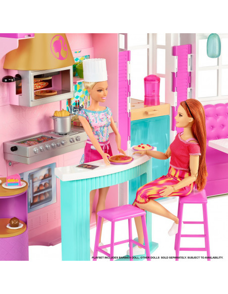 Barbie Set De Joaca Restaurant,MTHBB91