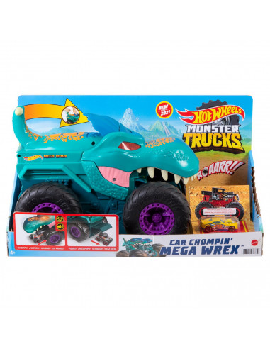 Hot Wheels Monster Truck Transportator Mega Wrex,MTGYL13