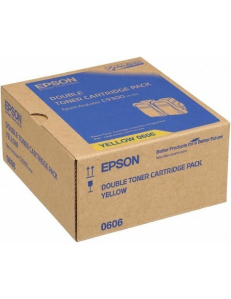 Cartus Toner Original Epson C13S050606 Yellow, 2x7500 pagini Cartus Toner Original Epson C13S050606 Yellow, 2x7500 pagini