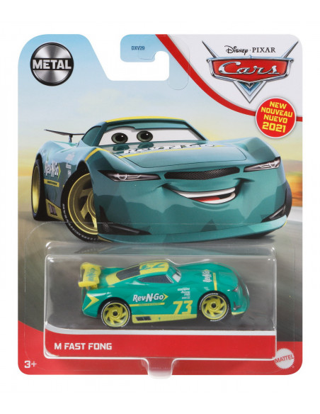 Masinuta Metalica Cars3 Personajul M Fast Fong,MTDXV29_GRR64