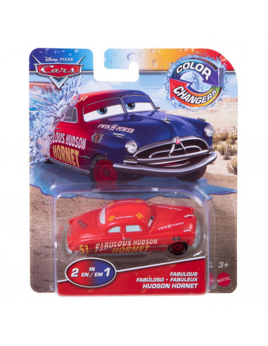 Cars Masinuta Hudson Hornet Cu Culori Schimbatoare,MTGNY94_HDM98