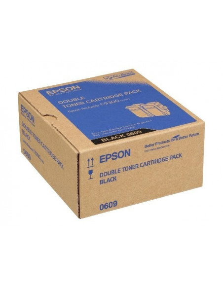 Cartus toner Epson Black S050609 2buc/pac,C13S050609