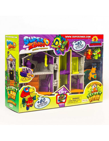 Superzings Set De Joaca Laboratorul Secret,SZ9001