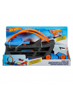 Hot Wheels Camion Cu Pista De Lansare Stunt N Go,MTGCK38