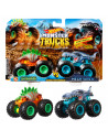 Monster Truck Set 2 Masini Scara 1 La 64 Motosaurus Si Mega