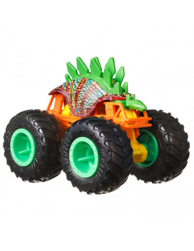 Monster Truck Set 2 Masini Scara 1 La 64 Motosaurus Si Mega