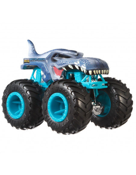 Monster Truck Set 2 Masini Scara 1 La 64 Motosaurus Si Mega