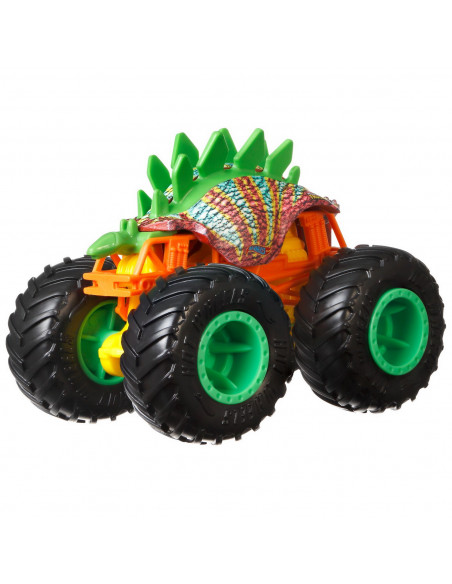 Monster Truck Set 2 Masini Scara 1 La 64 Motosaurus Si Mega