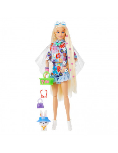Papusa Barbie Extra Flower Power,MTHDJ45 Papusa Barbie Extra Flower Power,MTHDJ45