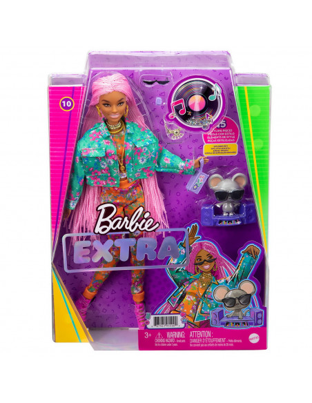 Papusa Barbie Extra Style Codite Impletite,MTGXF09 Papusa Barbie Extra Style Codite Impletite,MTGXF09