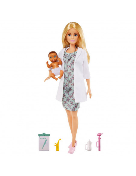 Papusa Barbie Doctor Pediatru,MTGVK03