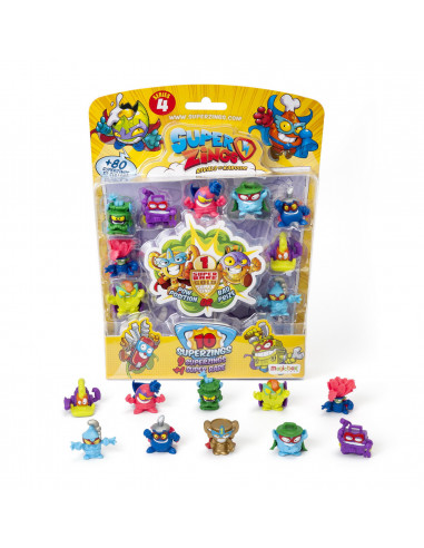 Superzings 4 Set De 10 Figurine,SZ4005