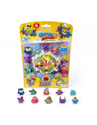 Superzings 4 Set De 10 Figurine,SZ4005