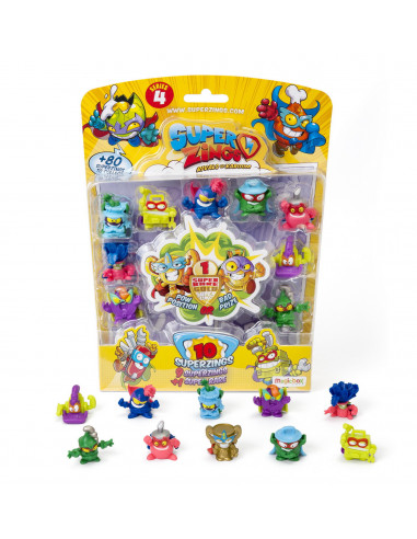 Superzings 4 Set De 10 Figurine,SZ4005