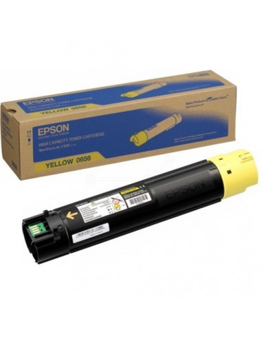 Cartus Toner Original Epson C13S050656 Yellow, 13700