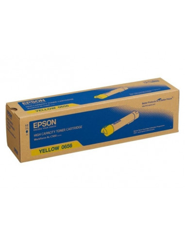 Cartus Toner Original Epson C13S050656 Yellow, 13700