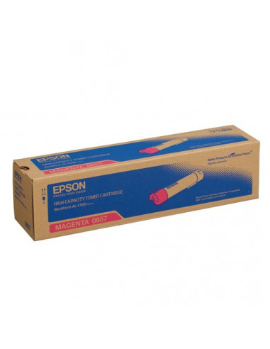 Cartus Toner Original Epson C13S050657 Magenta, 13700