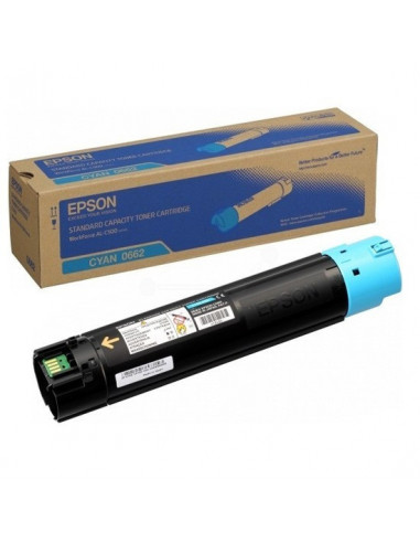 Cartus Toner Original Epson C13S050662 Cyan, 7500
