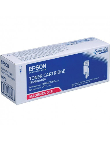 Cartus Toner Original Epson C13S050670 Magenta, 7000