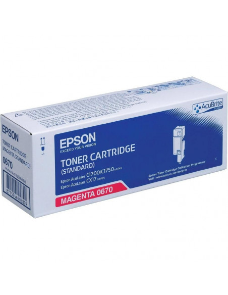 Cartus Toner Original Epson C13S050670 Magenta, 7000