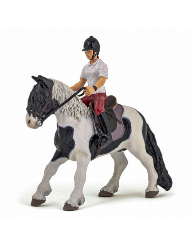 Papo Figurina Ponei Cu Sa,Papo51117