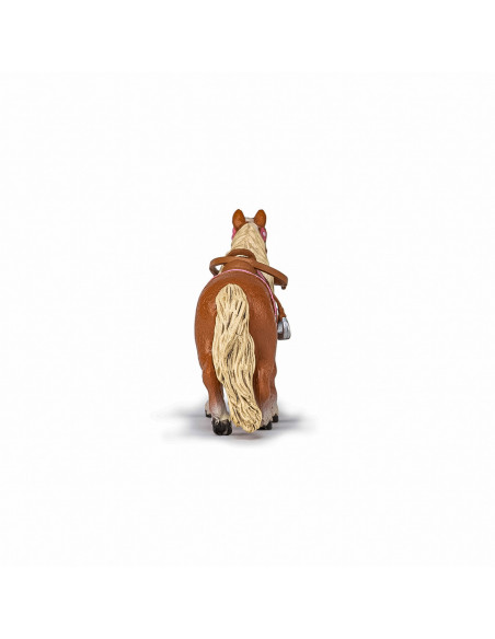 Papo Figurina Ponei Shetland Cu Sa,Papo51559