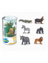 Papo Figurina Set 6 Mini Animale Salbatice,Papo33020